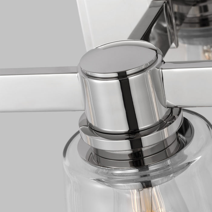 Visual Comfort Studio - CV1033PN - Three Light Bath Vanity - Alessa - Polished Nickel