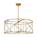 Visual Comfort Studio - CC1624ADB - Four Light Chandelier - Beatrix - Antique Gild