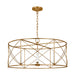 Visual Comfort Studio - CC1624ADB - Four Light Chandelier - Beatrix - Antique Gild