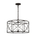 Visual Comfort Studio - CC1634AI - Four Light Chandelier - Beatrix - Aged Iron