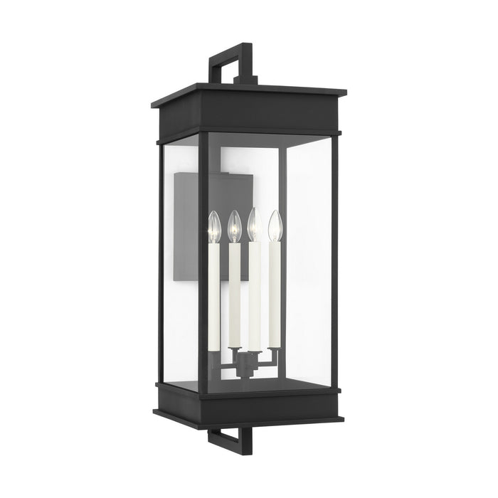 Visual Comfort Studio - CO1434TXB - Four Light Outdoor Wall Sconce - Cupertino - Textured Black
