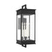 Visual Comfort Studio - CO1434TXB - Four Light Outdoor Wall Sconce - Cupertino - Textured Black