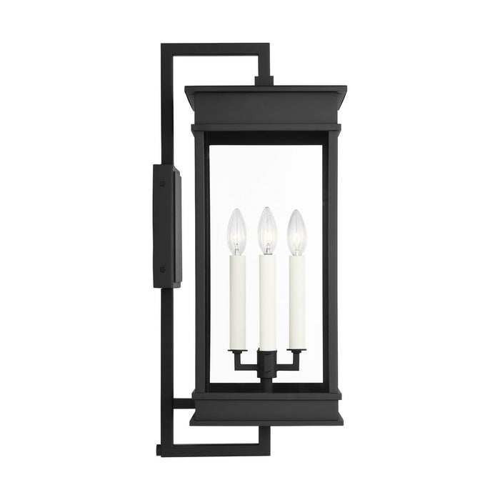 Visual Comfort Studio - CO1444TXB - Four Light Outdoor Wall Sconce - Cupertino - Textured Black