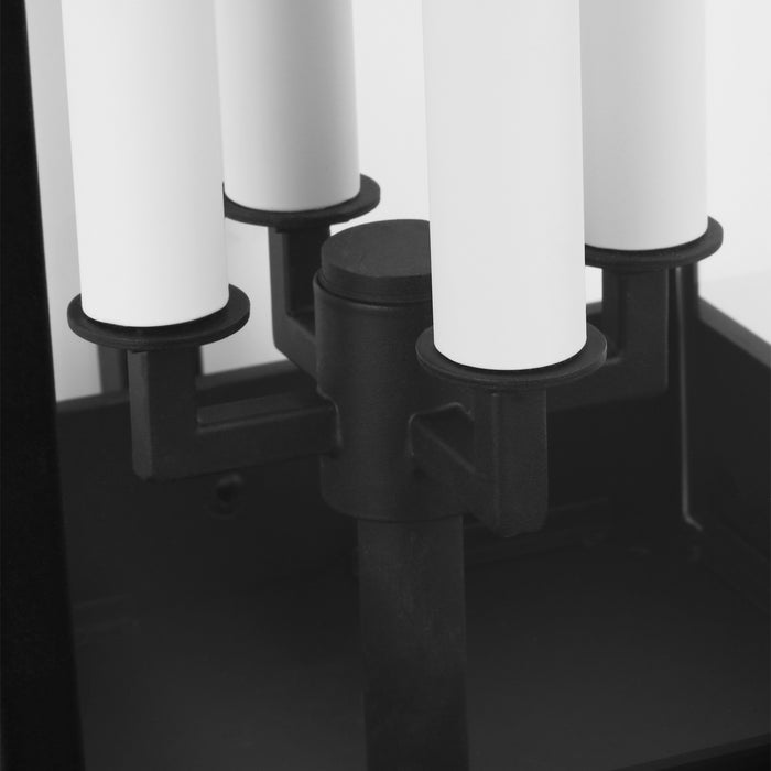 Visual Comfort Studio - CO1444TXB - Four Light Outdoor Wall Sconce - Cupertino - Textured Black