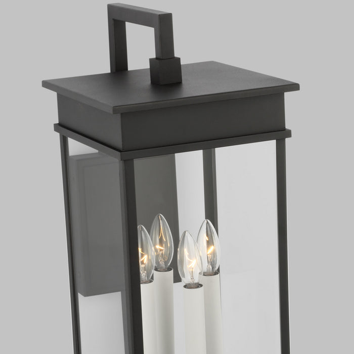 Visual Comfort Studio - CO1444TXB - Four Light Outdoor Wall Sconce - Cupertino - Textured Black