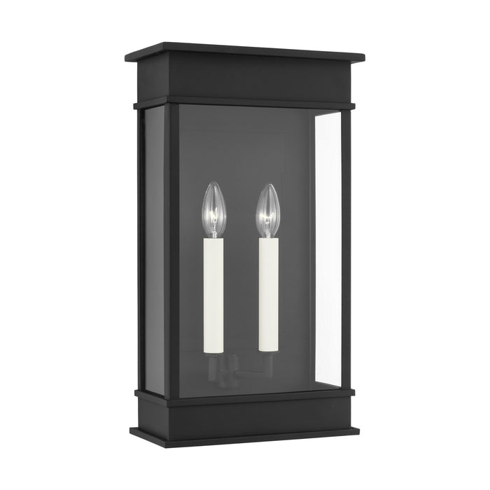 Visual Comfort Studio - CO1472TXB - Two Light Outdoor Wall Sconce - Cupertino - Textured Black