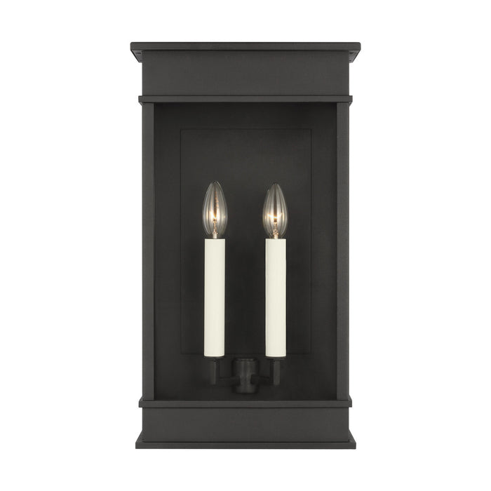Visual Comfort Studio - CO1472TXB - Two Light Outdoor Wall Sconce - Cupertino - Textured Black