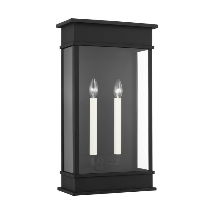Visual Comfort Studio - CO1482TXB - Two Light Outdoor Wall Sconce - Cupertino - Textured Black