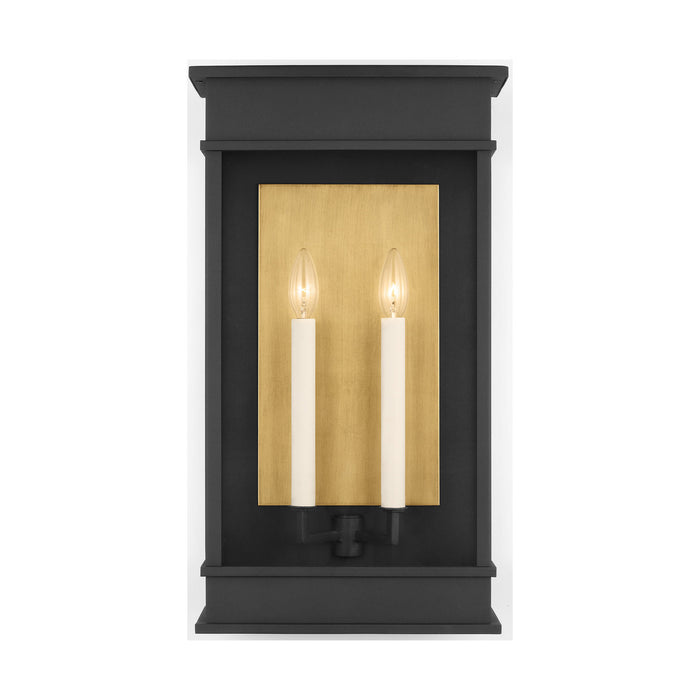 Visual Comfort Studio - CO1482TXB - Two Light Outdoor Wall Sconce - Cupertino - Textured Black