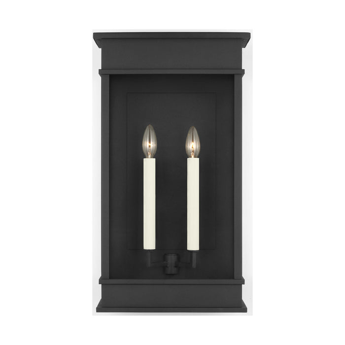 Visual Comfort Studio - CO1482TXB - Two Light Outdoor Wall Sconce - Cupertino - Textured Black