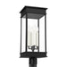 Visual Comfort Studio - CO1524TXB - Four Light Outdoor Post Lantern - Cupertino - Textured Black