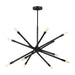 Visual Comfort Studio - CC16612MBK - 12 Light Chandelier - Eastyn - Midnight Black