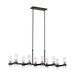 Visual Comfort Studio - CC13810AI - Ten Light Chandelier - Geneva - Aged Iron