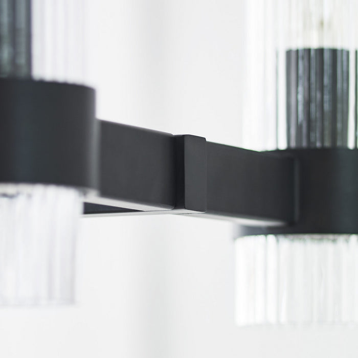 Visual Comfort Studio - CC13810AI - Ten Light Chandelier - Geneva - Aged Iron