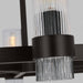 Visual Comfort Studio - CC16810AI - Eight Light Chandelier - Geneva - Aged Iron