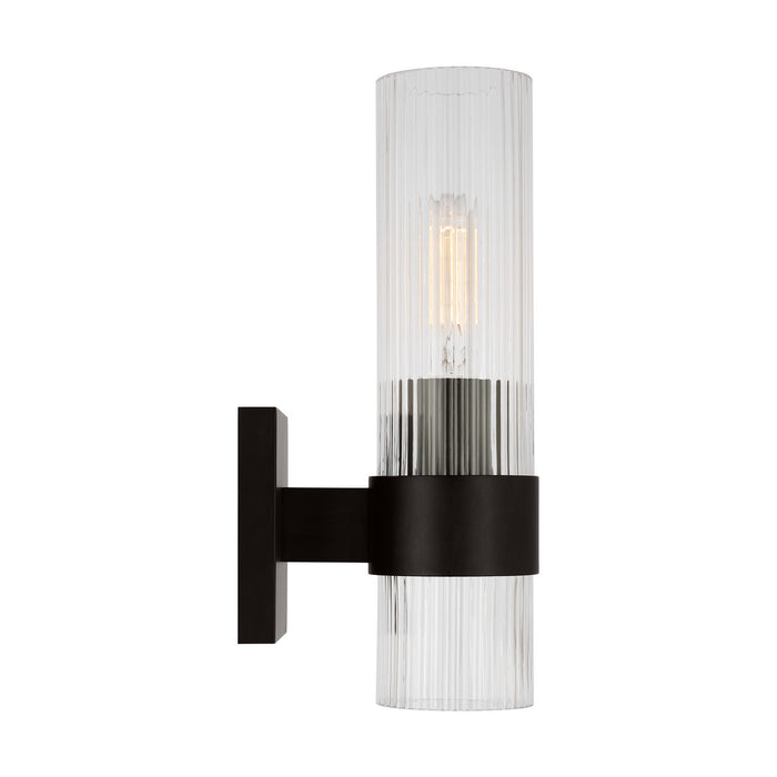 Visual Comfort Studio - CV1021AI - One Light Bath Vanity - Geneva - Aged Iron