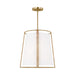 Visual Comfort Studio - DJP1002SB - Two Light Pendant - Cortes - Satin Brass