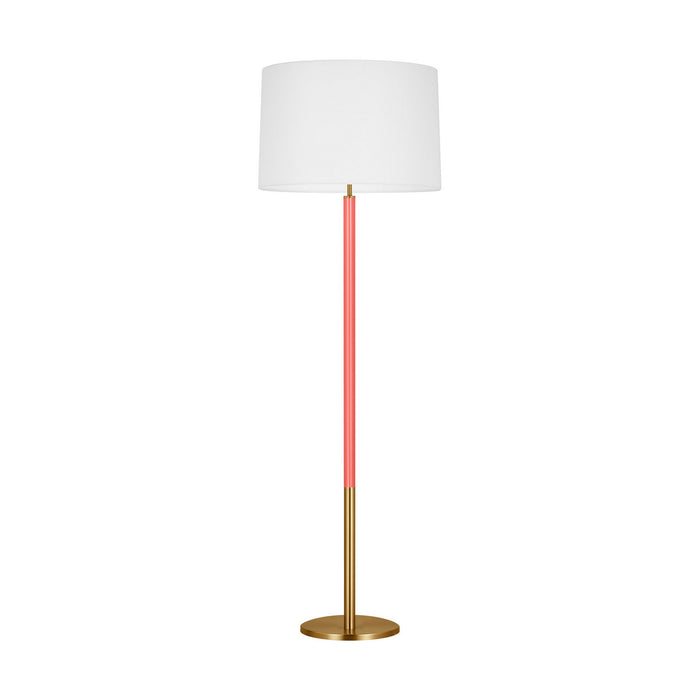 Visual Comfort Studio - KST1051BBSCRL1 - One Light Floor Lamp - Monroe - Burnished Brass