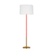Visual Comfort Studio - KST1051BBSCRL1 - One Light Floor Lamp - Monroe - Burnished Brass