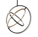 Artcraft - AC6741BB - LED Pendant - Trilogy - Black & Brass