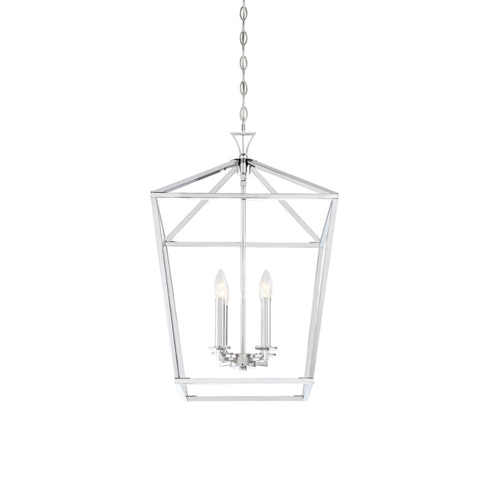 Savoy House - 3-421-4-109 - Four Light Pendant - Townsend - Polished Nickel