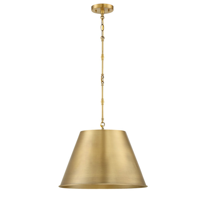 Savoy House - 7-231-1-322 - One Light Pendant - Alden - Warm Brass