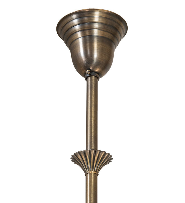 Meyda Tiffany - 101798 - Six Light Chandelier Hardware - Gas & Electric - Antique Brass