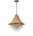 Meyda Tiffany - 242374 - Four Light Pendant - Mosier - Antique Brass