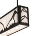 Meyda Tiffany - 257743 - Four Light Pendant - Mountain Range