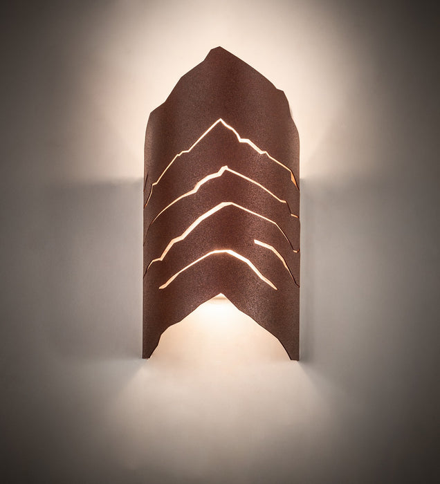 Meyda Tiffany - 257961 - Two Light Wall Sconce - Wavey - Rust