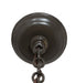 Meyda Tiffany - 258347 - Six Light Chandelier - Loxley - Timeless Bronze