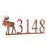 Meyda Tiffany - 259691 - Personalized Sign - Moose - Vintage Copper