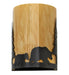 Meyda Tiffany - 260205 - Two Light Wall Sconce - Pine Tree And Bear - Timeless Bronze