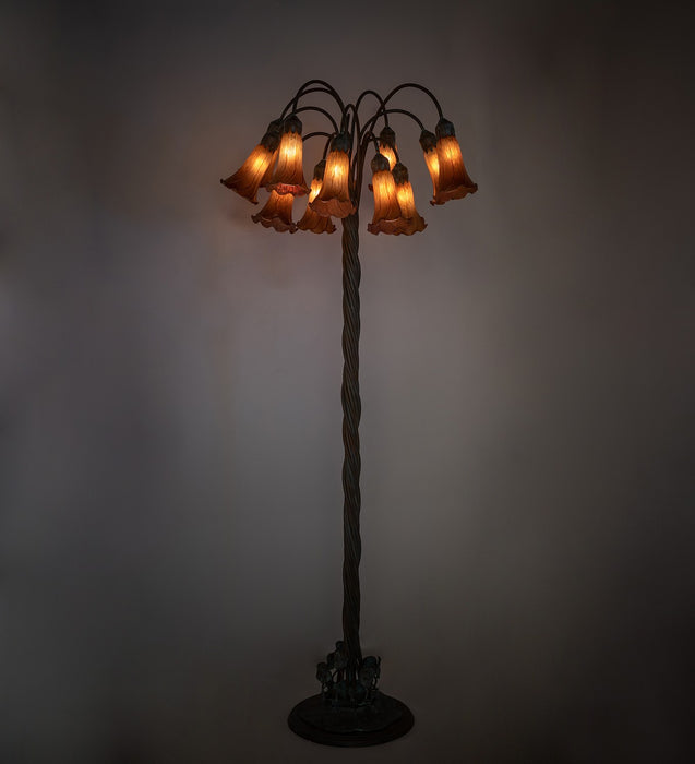 Meyda Tiffany - 262114 - 12 Light Floor Lamp - Amber - Bronze