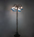 Meyda Tiffany - 262119 - 12 Light Floor Lamp - Pink/Blue - Bronze