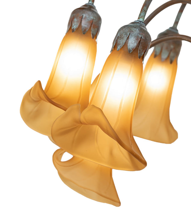 Meyda Tiffany - 262122 - 12 Light Floor Lamp - Amber - Bronze