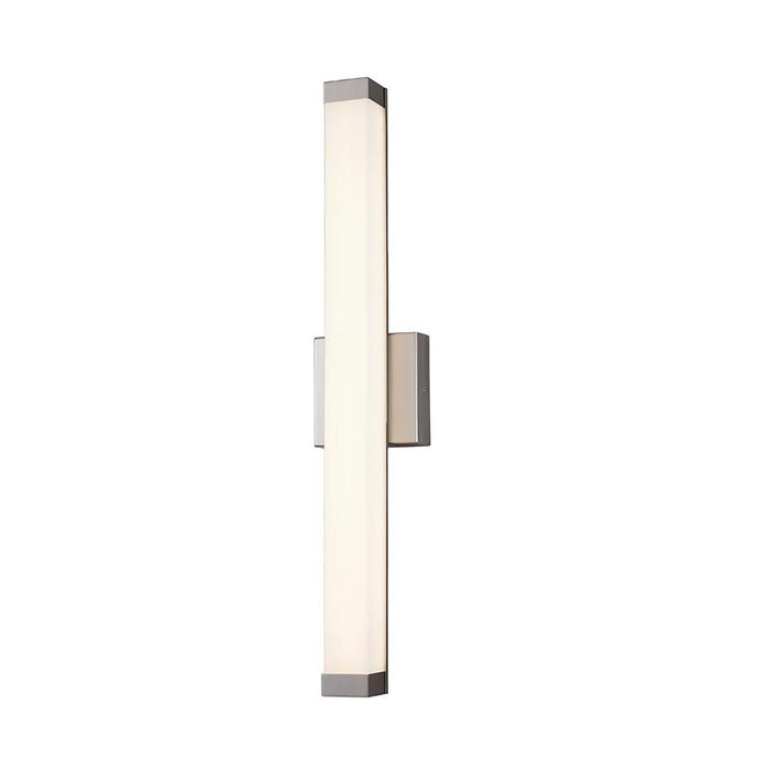 Justice Designs - ACR-9001-OPAL-NCKL - LED Linear Wall/Bath - Acryluxe - Brushed Nickel