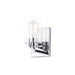 Justice Designs - FSN-8091-CLER-CROM - One Light Wall Sconce - Cilindro - Polished Chrome