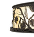 Meyda Tiffany - 259905 - 12 Light Chandel-Air - Whispering Pines - Wrought Iron