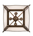 Meyda Tiffany - 260382 - Four Light Pendant - Terena - Rust