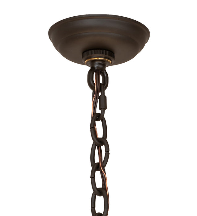 Meyda Tiffany - 260412 - Eight Light Pendant - Cypola - Oil Rubbed Bronze