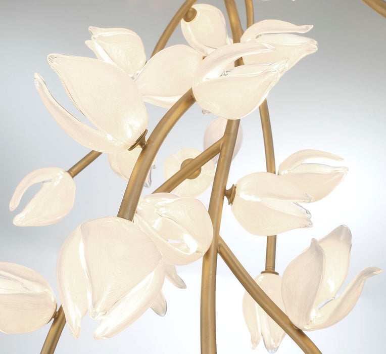 Lib & Co. - 10113-03 - LED Chandelier - Belluno - Champagne Gold