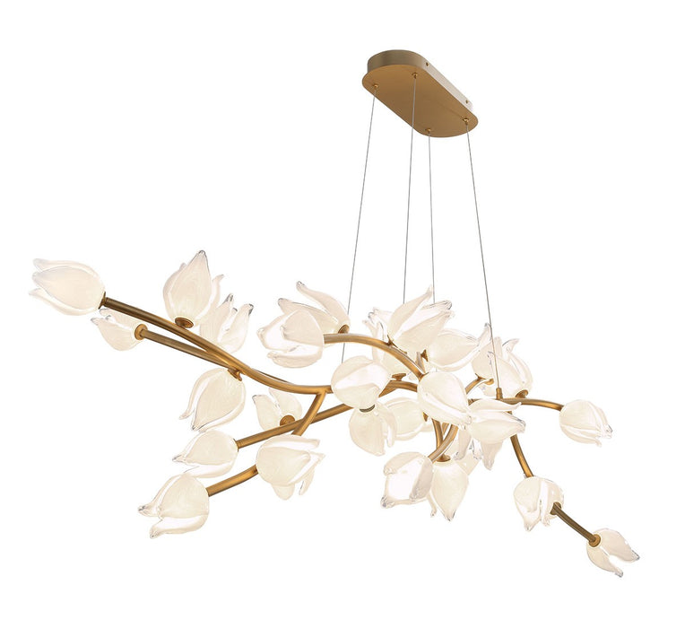 Lib & Co. - 10116-03 - LED Chandelier - Belluno - Champagne Gold