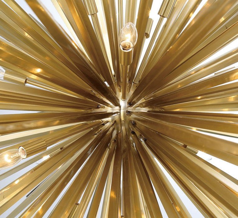 Lib & Co. - 10130-05 - 18 Light Chandelier - Trapani - Soft Brass