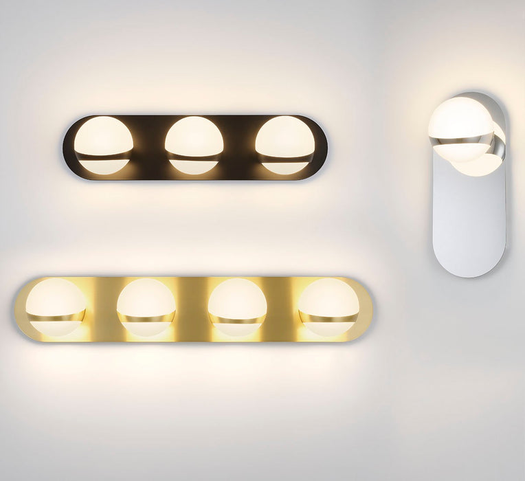 Lib & Co. - 10133-07 - LED Wall Mount - Rovigo - Plated Brushed Gold