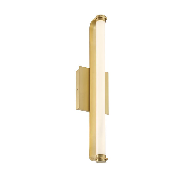 Lib & Co. - 10136-07 - LED Wall Mount - Mola - Plated Brushed Gold