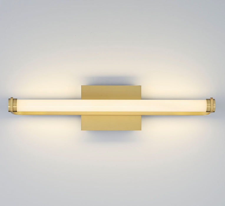 Lib & Co. - 10136-07 - LED Wall Mount - Mola - Plated Brushed Gold