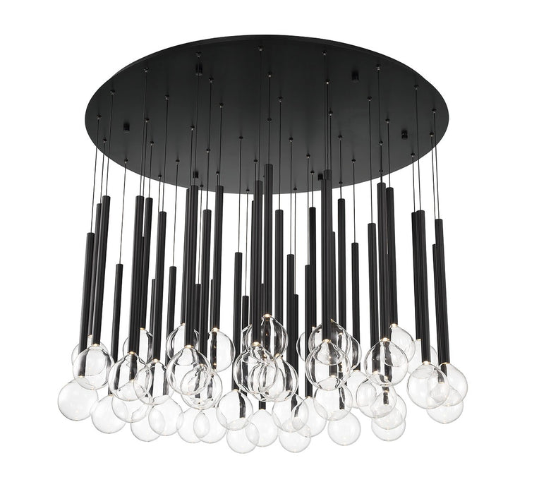 Lib & Co. - 10148-02 - LED Chandelier - Positano - Matte Black