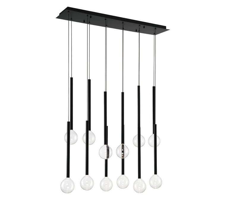 Lib & Co. - 10150-02 - LED Chandelier - Positano - Matte Black