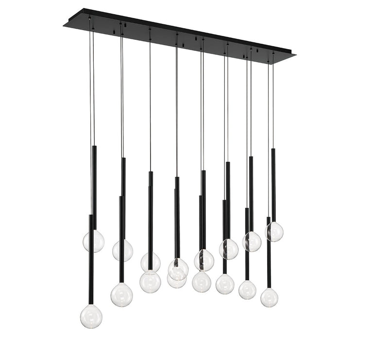 Lib & Co. - 10152-02 - LED Chandelier - Positano - Matte Black